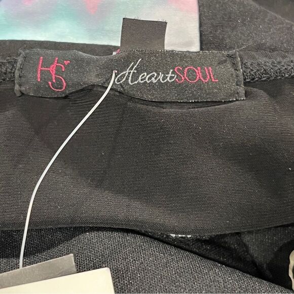 Kohl's Black and Pink Floral Maxi halter Dress size extra juniors large - Picture 8 of 12